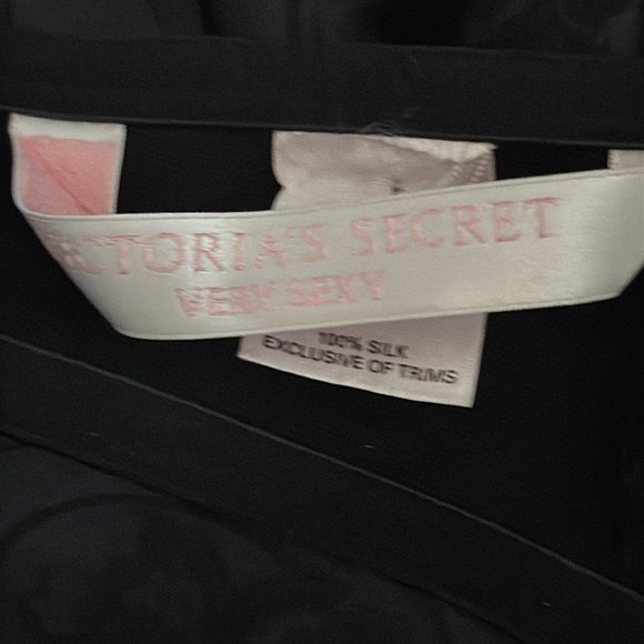 VS VERY SEXY Black Lace Bodysuit 100% Silk Lace 34C Lingerie Victoria’ Secret S - Picture 8 of 9